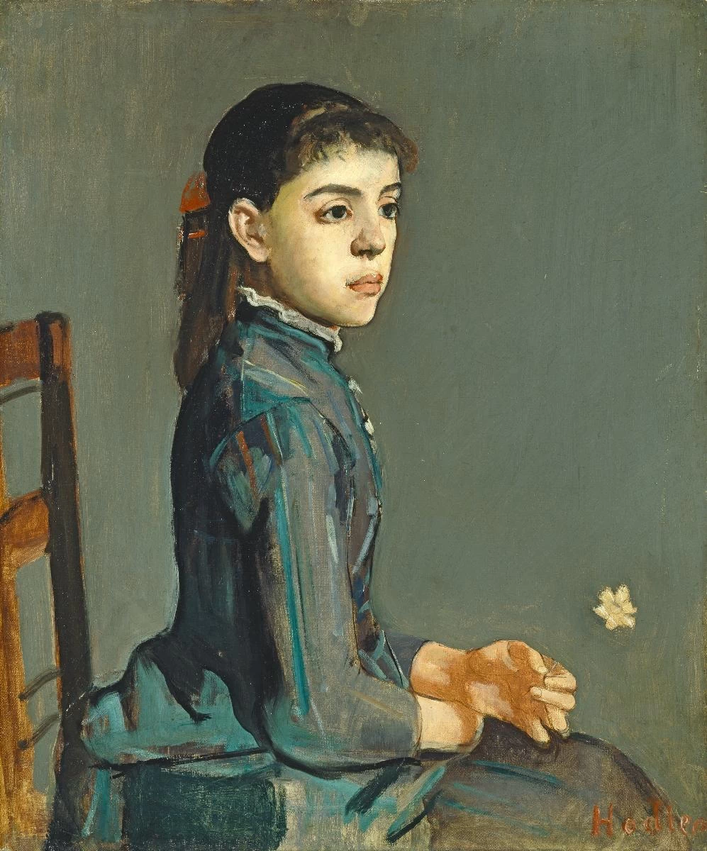 Ritratto di Louise - Delphine Duchosal. Ragazza con il narciso, Kunsthaus Zurigo